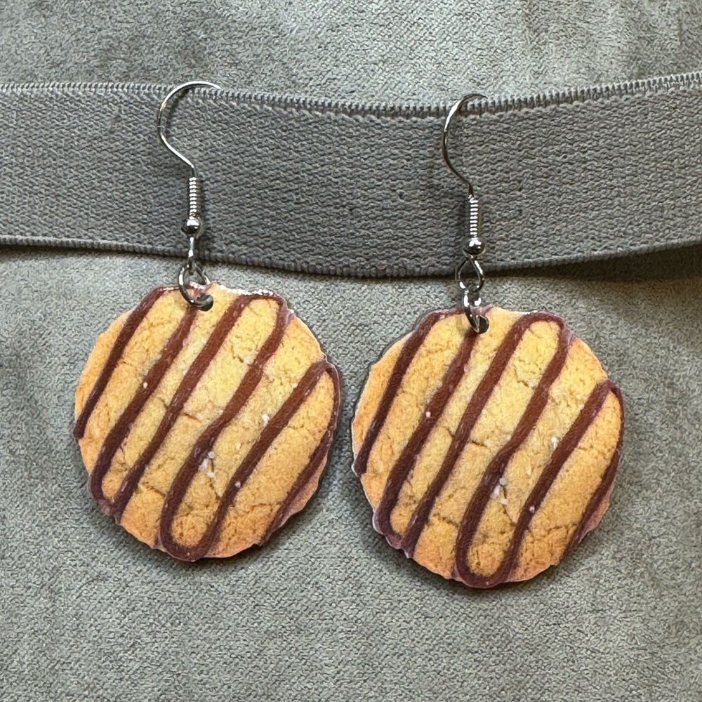 Cookie Design Earrings